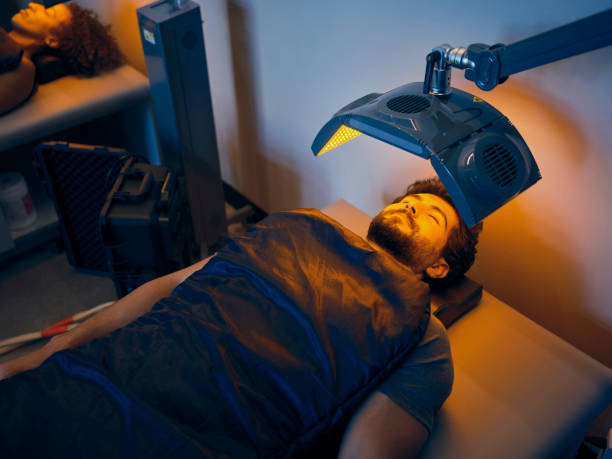 istock Young Adult in a Biohacking Center 1759313011