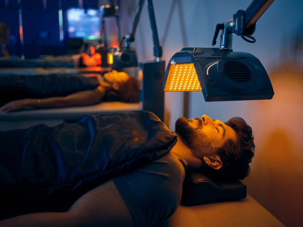 istock Young Adult in a Biohacking Center 1759314157