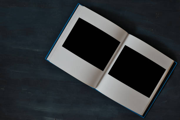 istock open book with empty picture frames,free space for pics and copy 1759319774