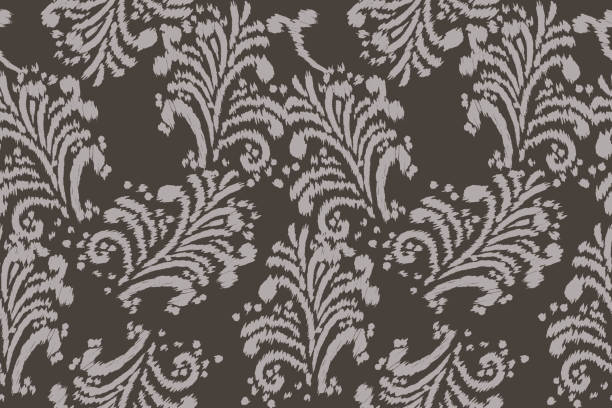 istock Floral vintage seamless pattern for retro wallpapers. Enchanted Vintage Flowers. Arts and Crafts movement inspired. Design for wrapping paper, wallpaper, fabrics and fashion clothes. Ikat pattern. 1759319815