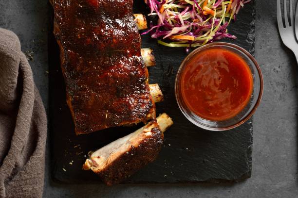 istock Spicy grilled spare ribs 1759347859