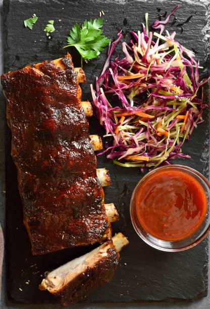 istock Spicy grilled spare ribs 1759348655