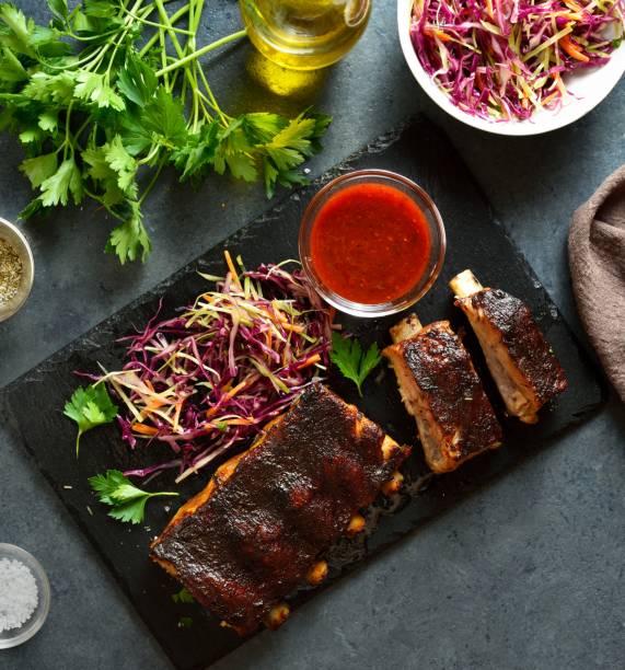 istock Spicy grilled spare ribs 1759349001