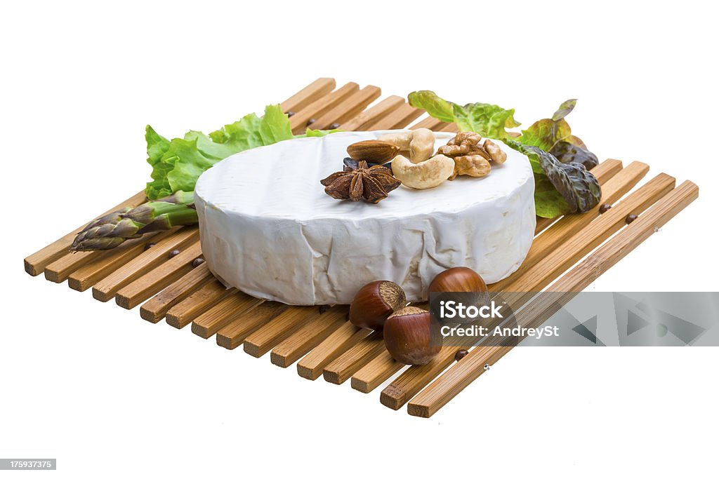 Fresco suave Queijo brie - Royalty-free Almoço Foto de stock