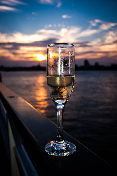 istock Champagne Glass on the Water 175937876