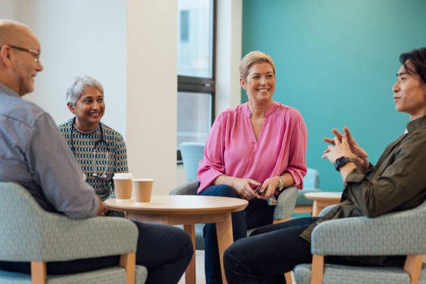 istock Group Discussion in the Medical Profession 1759414214