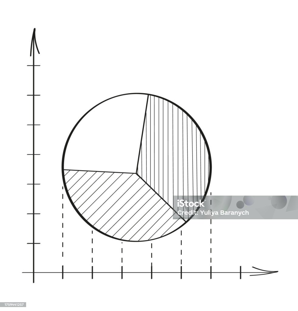 Graph Approximation Maths Chart Graph Vector In Doodle Style Approximation Statistics Financial ...
