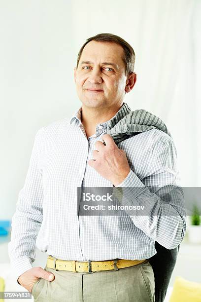 Man In Casual Stock Photo - Download Image Now - Active Seniors, Adult, Adults Only