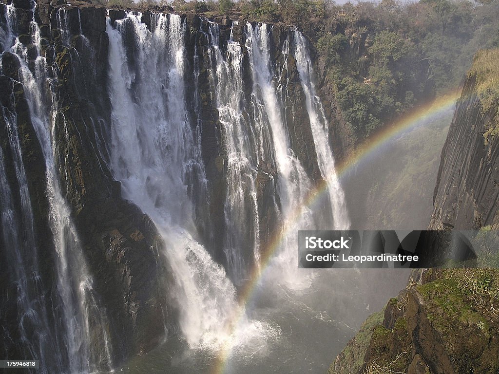 Chutes Victoria - Photo de Afrique libre de droits