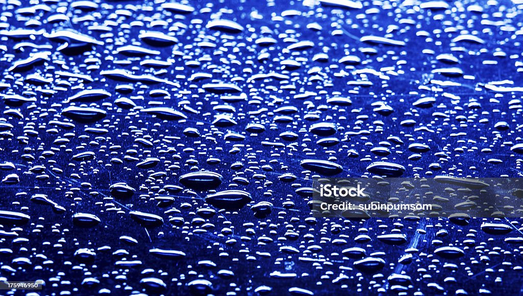 Wassertropfen Hintergrund - Lizenzfrei Abstrakt Stock-Foto