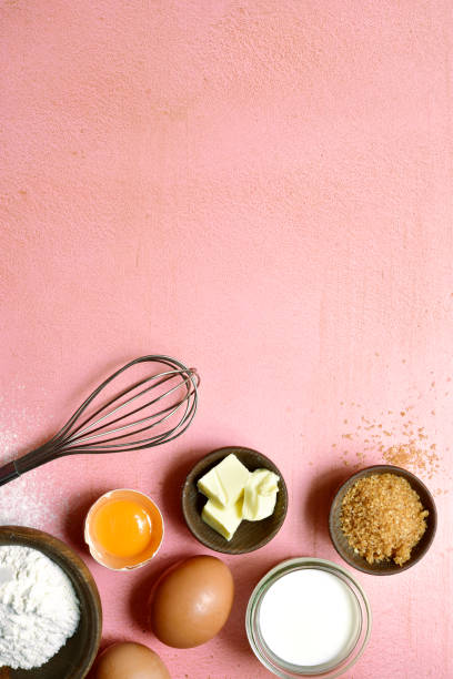 istock Food background with ingredients for baking. Top view with copy space. 1759475326