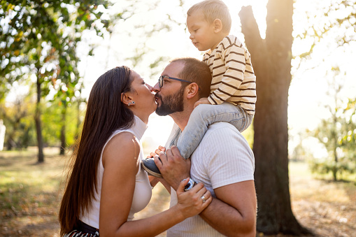 Happy family.