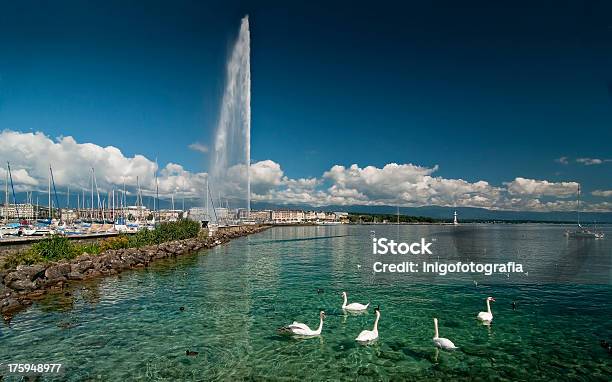 Lehman Lake Stock Photo - Download Image Now - Geneva - Switzerland, Luxury Hotel, Ancient