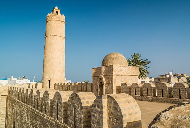 old houses in medina of Sousse, Tunisia view of old medina in Sousse, Tunisia sousse tunisia stock pictures, royalty-free photos & images