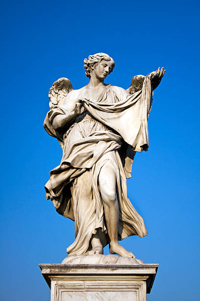 istock Angel with Holy Face, Rome, Italy 175949518