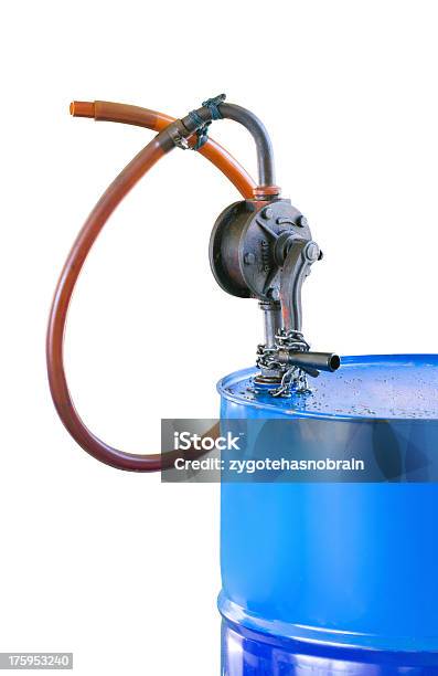 Hand Operated Lubricant Oil Pump On Boat Stock Photo - Download Image Now - Biodiesel, Car, Close-up