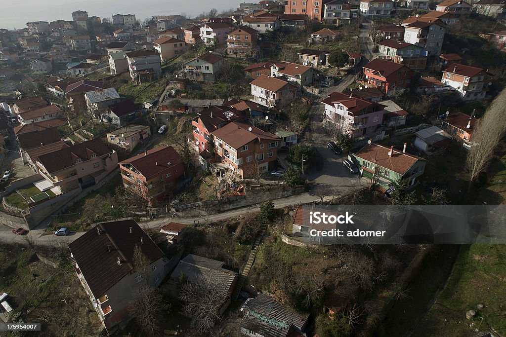 Shanty cidade - Foto de stock de Aldeia royalty-free