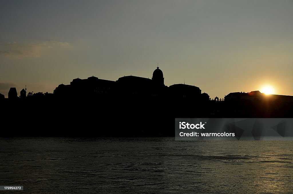 Замок Буда и Королевский дворец в Будапеште, Венгрия - Стоковые фото Без людей роялти-фри