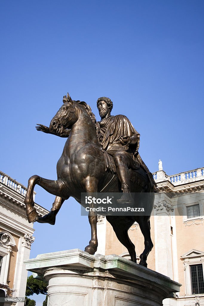 Marco Aurelio di Antonino Augustus - Foto stock royalty-free di Marco Aurelio