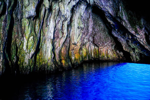 istock Grotta Azzurra (Blue Grotto), famous natural blue cave 1759597663