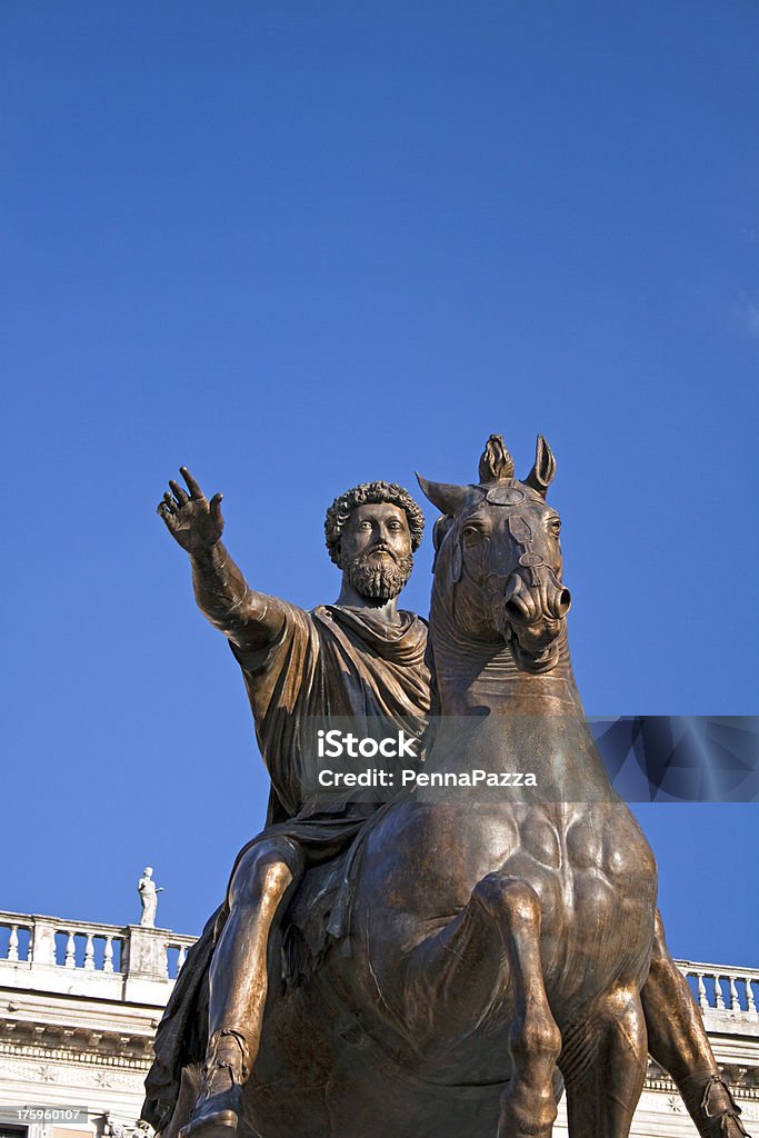 Маркус Aurelius Antoninus Augustus, Римский император - Стоковые фото Марк Аврелий роялти-фри