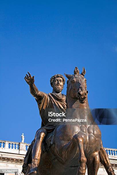 Маркус Aurelius Antoninus Augustus Римский Император — стоковые фотографии и другие картинки Марк Аврелий
