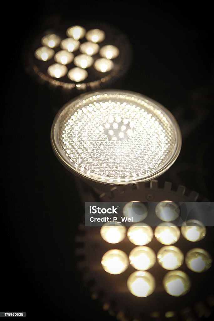 Luzes de LED de energia eficiente - Foto de stock de Eficiência energética royalty-free