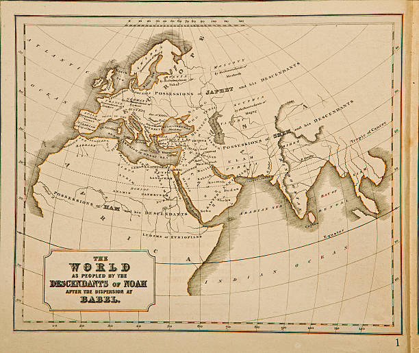 istock Ancient map of the world 175961032