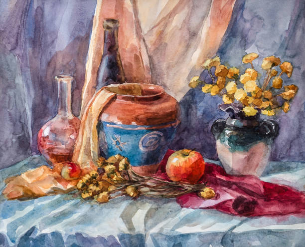 istock A painting painted in watercolor 1759640389