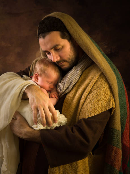 istock Saint Joseph Christmas nativity scene 1759710547