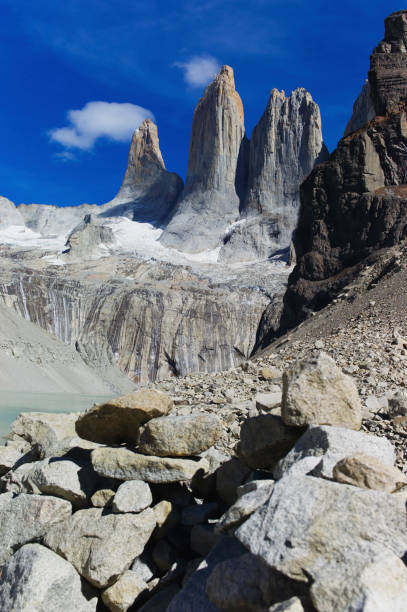 Torres del Paine stock photo