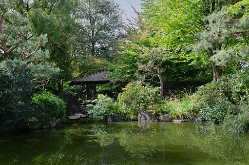 Munich West Park Japanese Garden.