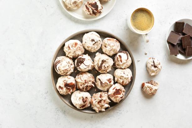 istock Chocolate meringue cookies 1759778888