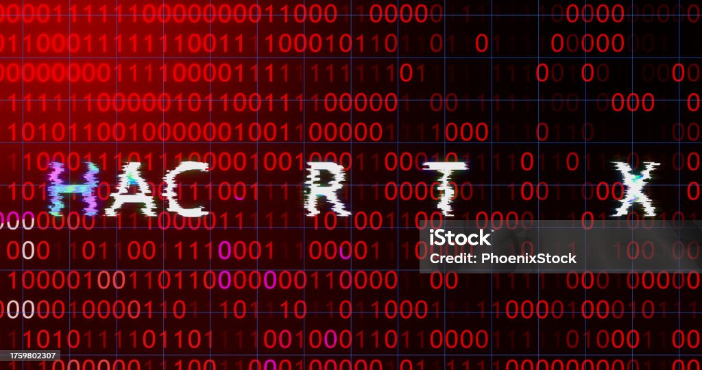 Hacker Attack System Hacked Computer Glitch Virus Inter System Hacking ...