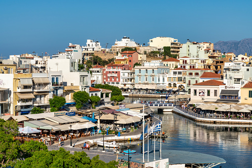 Agios Nikolas in Crete, Greece