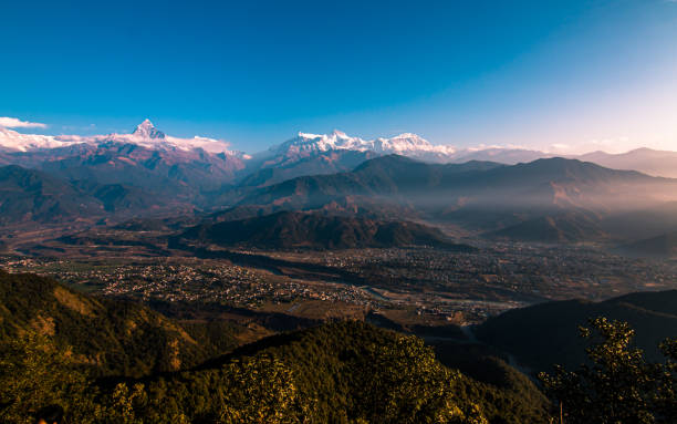 istock Landscape view of Mount Annapurna range 1759860509