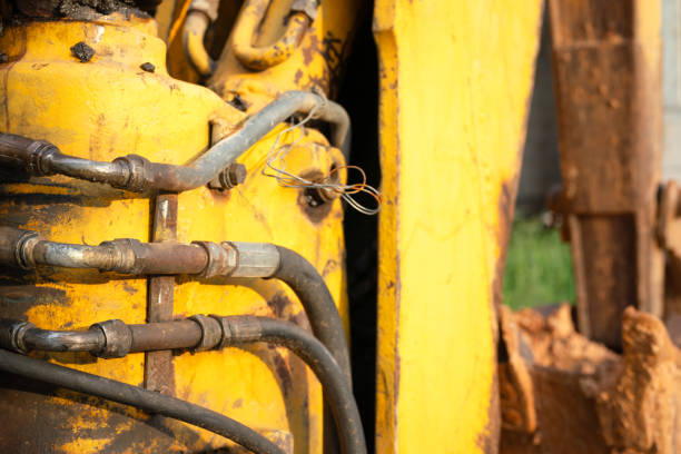 istock Hydraulic high pressure hose. 1759870688