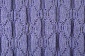 Knitted lilac background