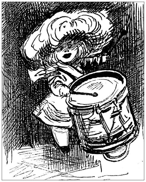 British satire caricature comic cartoon illustration