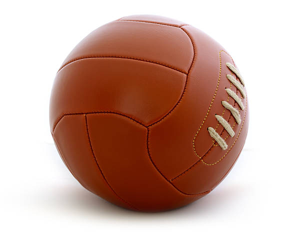 istock Vintage football ball 175990798