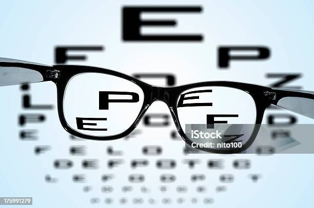 Occhiali Da Vista - Fotografie stock e altre immagini di Affaticamento degli occhi - Affaticamento degli occhi, Astigmatismo, Composizione orizzontale