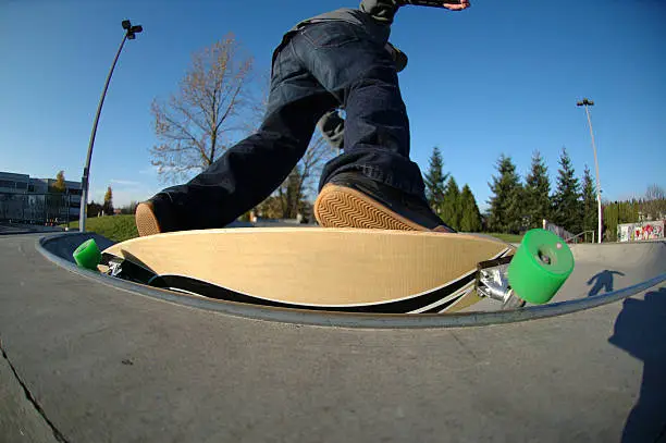 Photo of Longboard Backside Carve Grind