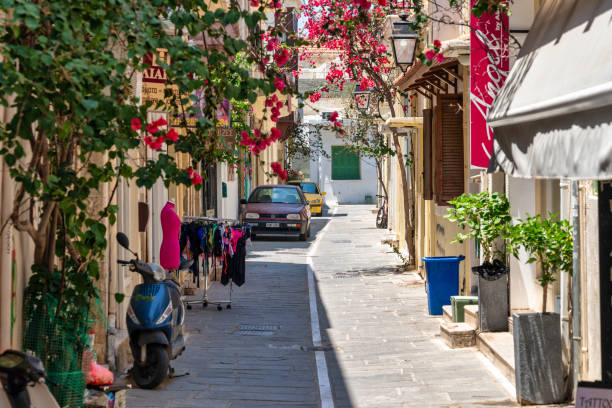 istock Narrow street in Chania, Greece 1759938321