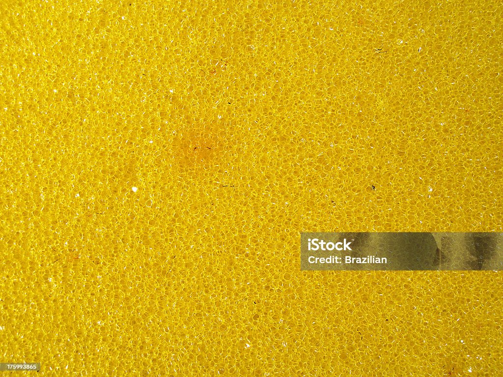 Esponja em amarelo - Foto de stock de Acender royalty-free