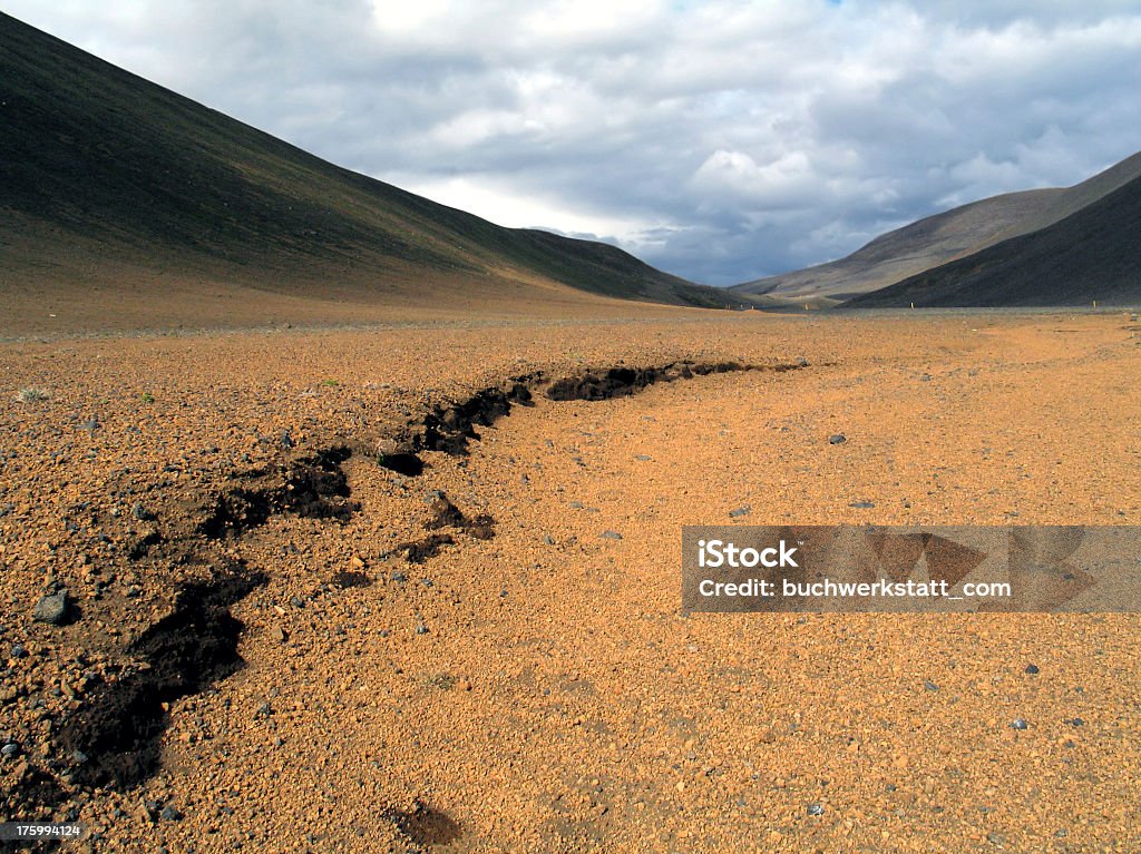 Paisagem do deserto-sem sinais de vida, n.o 1 - Royalty-free Ao Ar Livre Foto de stock