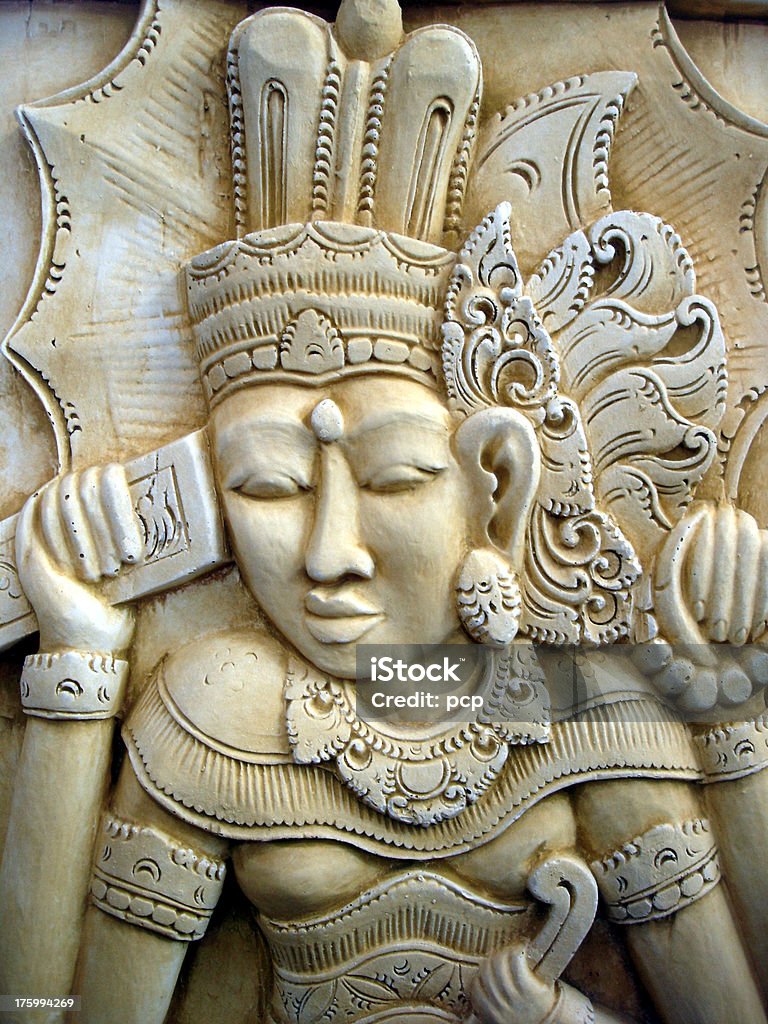 Estátua de Bali - Royalty-free Arcaico Foto de stock