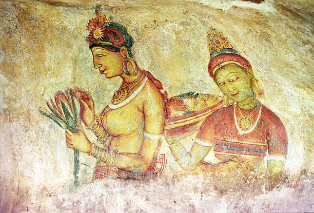 istock Ancient frescoe in Sri Lanka 175994360
