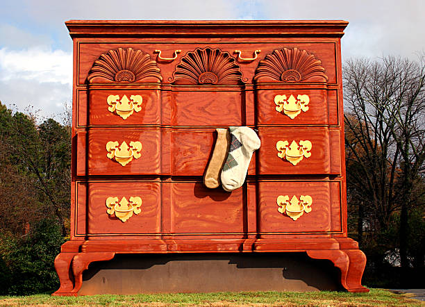 World's Largest Sock Drawer "Building designed to look like a dresser, complete with a couple of socks hanging out!Similar images:" biggest stock pictures, royalty-free photos & images