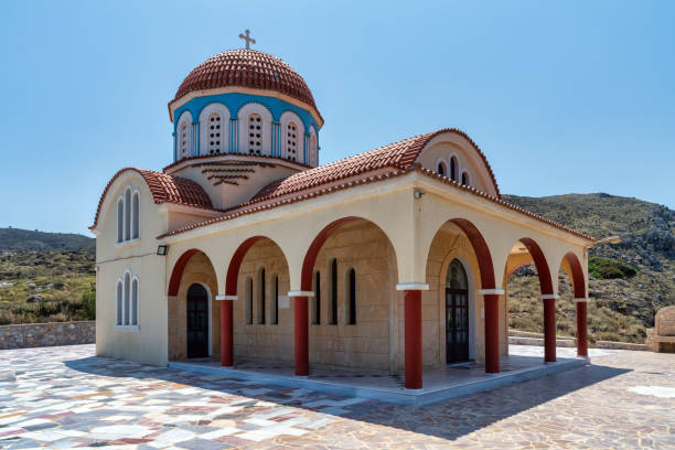 istock Greek Orthodox church in Crete, Greece 1759943682