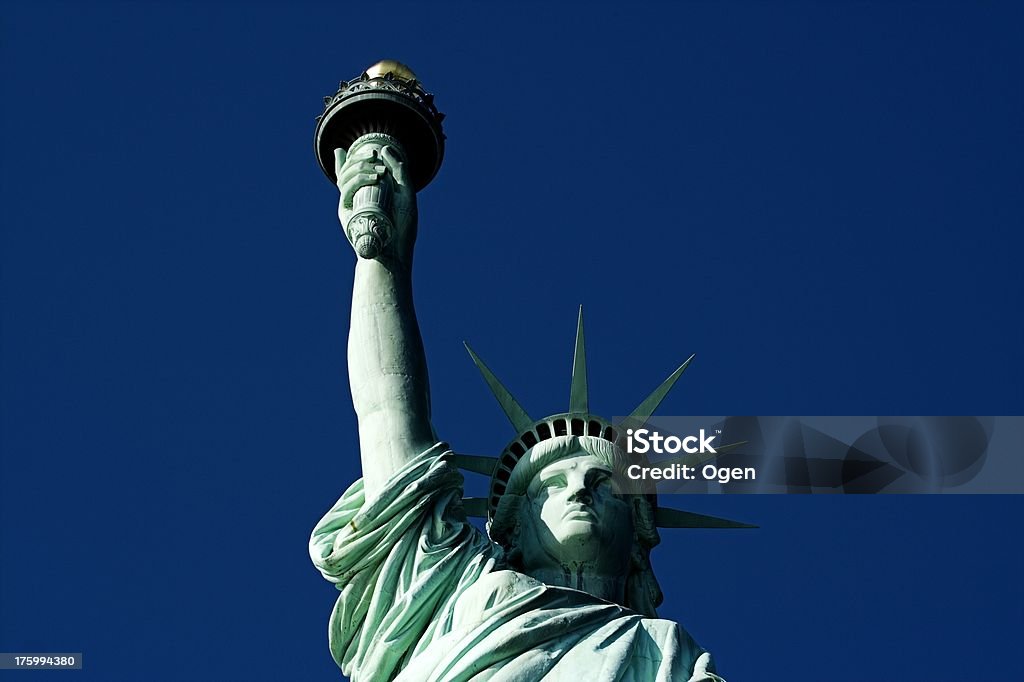 Statue de la Liberté-tête et Torche - Photo de 4 juillet libre de droits